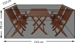 Kingsleeve Tuinmeubelhoes - Beschermhoes - Weerbestendig -308x138x89cm - Groen -Optimaal Tuinmeubel Winkel 1200x688 1