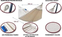 Hangmat Met Standaard – 1 Persoons – EXTRA STABIEL Frame Tot 120 Kg - Indela -Optimaal Tuinmeubel Winkel 1200x724 3