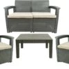 MaxxGarden Rattan Loungeset - 4 Persoons Zithoek - Design Wicker Tuinset