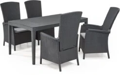 Allibert Vermont Verstelbare Tuinstoel - 64x68x107cm - Grafiet 23 Allibert Vermont Verstelbare Tuinstoel - 64x68x107cm - Grafiet -Optimaal Tuinmeubel Winkel 1200x753 1