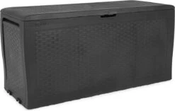 Keter Samoa Opbergbox - 270 L - 117x45x57 Cm - Grafiet 25 Keter Samoa Opbergbox - 270 L - 117x45x57 Cm - Grafiet -Optimaal Tuinmeubel Winkel 1200x762