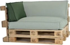 2L Home & Garden Rugkussen Metro Lounge Olijf - 60 X 40cm -Optimaal Tuinmeubel Winkel 1200x765