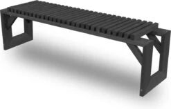 Tuinbank Design 2023 - 150CM - Grenen Hout - Zwart -Optimaal Tuinmeubel Winkel 1200x766 1