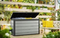 Keter Denali Opbergbox - 757L - 152x73x90cm - Grafiet -Optimaal Tuinmeubel Winkel 1200x766 2