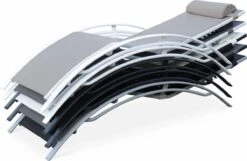 Alice's Garden Louisa Ligstoelen - Aluminium/Textileen - 1,67 M - Antraciet/Grijs 9 Alice's Garden Louisa Ligstoelen - Aluminium/Textileen - 1,67 M - Antraciet/Grijs -Optimaal Tuinmeubel Winkel 1200x780 1