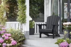 Keter Troy Adirondack Tuinstoel - 81x80x96,5cm - Grafiet -Optimaal Tuinmeubel Winkel 1200x799 1