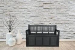 Merkloos Opbergbank Van Kunststof | 130 X 60 Cm | Antraciet 14 Merkloos Opbergbank Van Kunststof | 130 X 60 Cm | Antraciet -Optimaal Tuinmeubel Winkel 1200x799 36