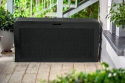 Keter Samoa Opbergbox - 270 L - 117x45x57 Cm - Grafiet 16 Keter Samoa Opbergbox - 270 L - 117x45x57 Cm - Grafiet -Optimaal Tuinmeubel Winkel 1200x800 112