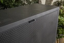 Keter Emily Opbergbox - 118x45x57 Cm - 270L - Grafiet -Optimaal Tuinmeubel Winkel 1200x800 119