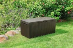 Opbergbox Tuin - Kussenbox Waterdicht - Bruin - Zitbox Kussenbox Voor Buiten - Voor Tuinmeubelen - Tuinkussens - Opberg Tuin - Kussenboxen - XL - Groot - 305 Liter 12 Opbergbox Tuin - Kussenbox Waterdicht - Bruin - Zitbox Kussenbox Voor Buiten - Voor Tuinmeubelen - Tuinkussens - Opberg Tuin - Kussenboxen - XL - Groot - 305 Liter -Optimaal Tuinmeubel Winkel 1200x800 124