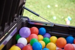 Keter Rockwood Opbergbox - 570L - 155x72,4x64,4cm - Grafiet -Optimaal Tuinmeubel Winkel 1200x800 133