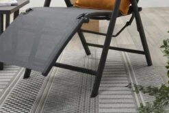 Garden Impressions - Sol Verstelbare Tuinstoel - Aluminium - Zwart -Optimaal Tuinmeubel Winkel 1200x800 20