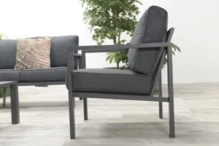 Garden Impressions Durban Loungeset - 4-delig - Zwart -Optimaal Tuinmeubel Winkel 1200x800 253