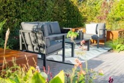 Garden Impressions Durban Loungeset - 4-delig - Zwart -Optimaal Tuinmeubel Winkel 1200x800 256
