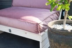 2L Home & Garden Rugkussen Velvet Oud Roze - 120 X 40cm -Optimaal Tuinmeubel Winkel 1200x800 388