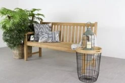 Teak Houten Tuinbank Bison - 150 Cm. -Optimaal Tuinmeubel Winkel 1200x800 98