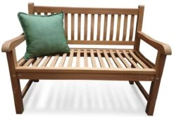 Merkloos TIERRA | Tuinbank Van Teak Comfort Plus + | 150 Cm - 3-Persoons / 3-Zits | Naturel / Original | BONANY Luxe | Geschuurd & Olie Op Waterbasis | Klassiek & Traditioneel | Stevig | Tuinzetel | Bank Voor Tuin -Optimaal Tuinmeubel Winkel 1200x809 5