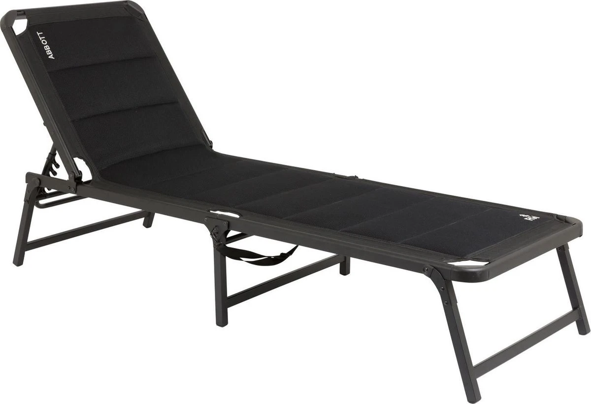 Redwood Abbott Ligbed - Stretcher/ligbedden - Inklapbaar - Zwart 1 Redwood Abbott Ligbed - Stretcher/ligbedden - Inklapbaar - Zwart