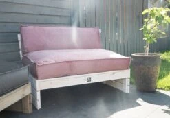 2L Home & Garden Rugkussen Velvet Oud Roze - 120 X 40cm -Optimaal Tuinmeubel Winkel 1200x836 3