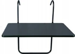 Merkloos Balkontafel Inklapbaar – Zwart – 40 X 60 X 70 Cm – Hout Balkontafeltje Hangend Balkonbar Balkontafels Opklapbaar Hangtafel – Ophangbaar Voor Aan Het Balkon – Vouwtafel Wandtafel Inklapbare Tafel – Bijzettafel – Buiten Tafeltje Klaptafel -Optimaal Tuinmeubel Winkel 1200x869 4