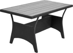 Casaria Polyrattan Tuinset - 15 Delig Voor 6 Personen – Crème Zwart -Optimaal Tuinmeubel Winkel 1200x869 5