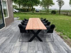 Tuintafel Douglas 300 Cm X 90 Cm | Stalen Poten | 8-10 Personen | DuuMaa 11 Tuintafel Douglas 300 Cm X 90 Cm | Stalen Poten | 8-10 Personen | DuuMaa -Optimaal Tuinmeubel Winkel 1200x899 10