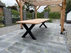 Tuintafel Douglas 300 Cm X 90 Cm | Stalen Poten | 8-10 Personen | DuuMaa 10 Tuintafel Douglas 300 Cm X 90 Cm | Stalen Poten | 8-10 Personen | DuuMaa -Optimaal Tuinmeubel Winkel 1200x899 9