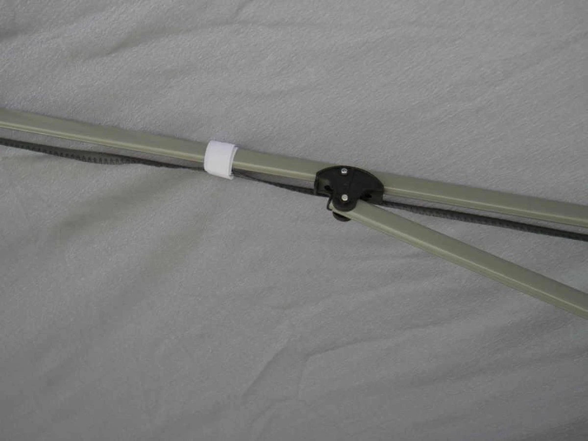 Partytent 3x6m Easy Up - 6 Zijwanden - Grijs 3 Partytent 3x6m Easy Up - 6 Zijwanden - Grijs - Afbeelding 3