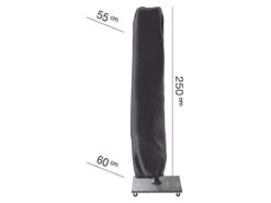 AeroCover Parasolhoes - Zweef Parasols - Grijs - 250x55 Cm (HxB) 21 AeroCover Parasolhoes - Zweef Parasols - Grijs - 250x55 Cm (HxB) -Optimaal Tuinmeubel Winkel 1200x900 29