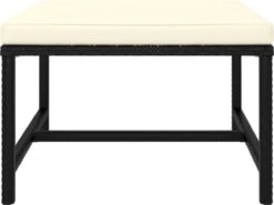 VidaXL 4-delige Loungeset Met Kussens Poly Rattan Zwart 29 VidaXL 4-delige Loungeset Met Kussens Poly Rattan Zwart -Optimaal Tuinmeubel Winkel 1200x900 7