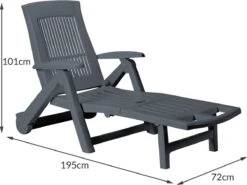Casaria Ligstoel Zircone – Verstelbaar/Wielen Tot 120 Kg – Antraciet -Optimaal Tuinmeubel Winkel 1200x901 1