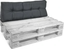Beautissu Style – Palletkussen Set – 1x Zitkussen 120x80 Cm & 1x Rugkussen 120x40 Cm – Graphiet Grijs 22 Beautissu Style – Palletkussen Set – 1x Zitkussen 120x80 Cm & 1x Rugkussen 120x40 Cm – Graphiet Grijs -Optimaal Tuinmeubel Winkel 1200x913 3