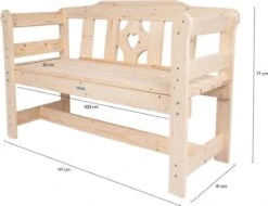 MaximaVida Tuinbank Amelie 120 Cm - FSC Vurenhout 10 MaximaVida Tuinbank Amelie 120 Cm - FSC Vurenhout -Optimaal Tuinmeubel Winkel 1200x922 4