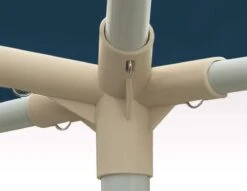 MaxxGarden Partytent Feesttent Paviljoen - 300 X 400 X 250 Cm - Zijwanden - Blauw -Optimaal Tuinmeubel Winkel 1200x926 5