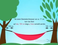 Ophangset Voor Hangmat - 2 Riemen 320x5cm - 250kg Bevestiging - Boom Ophanging Bruin -Optimaal Tuinmeubel Winkel 1200x935