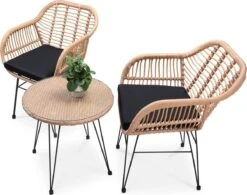Casaria Tuinset Bali 3 Delig – 1 Tafel/2 Stoelen – Naturel Zwart 15 Casaria Tuinset Bali 3 Delig – 1 Tafel/2 Stoelen – Naturel Zwart -Optimaal Tuinmeubel Winkel 1200x948 2