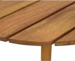 BUITEN Living Seville Lounge Tuintafel | Hardhout | 97x57cm - Ovale Tuintafel -Optimaal Tuinmeubel Winkel 1200x967