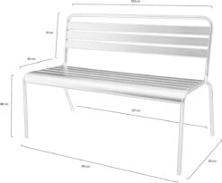 MaximaVida Metalen Tuinbank Max 120 Cm Olijfgroen 11 MaximaVida Metalen Tuinbank Max 120 Cm Olijfgroen -Optimaal Tuinmeubel Winkel 1200x992
