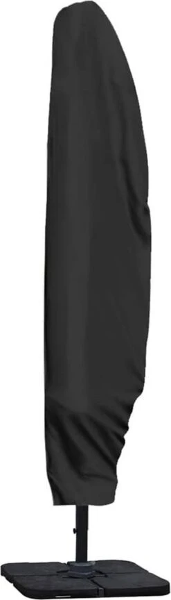 Parasolhoes Voor Zweefparasol - 265 Cm - Zwart - Waterbestendige Hoes Voor Parasol - Parasolhoes Staande Parasol Met Rits -Optimaal Tuinmeubel Winkel 343x1200