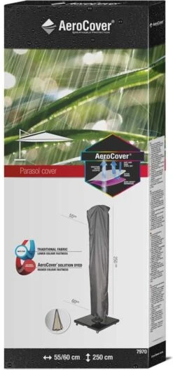 AeroCover Parasolhoes - Zweef Parasols - Grijs - 250x55 Cm (HxB) 23 AeroCover Parasolhoes - Zweef Parasols - Grijs - 250x55 Cm (HxB) -Optimaal Tuinmeubel Winkel 562x1200