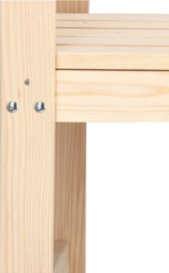 Merkloos Springos Tuinbank | Tuinbankje | Zitbank Buiten | Naaldhout | 119 X 78 X 45 Cm | Licht -Optimaal Tuinmeubel Winkel 744x1200