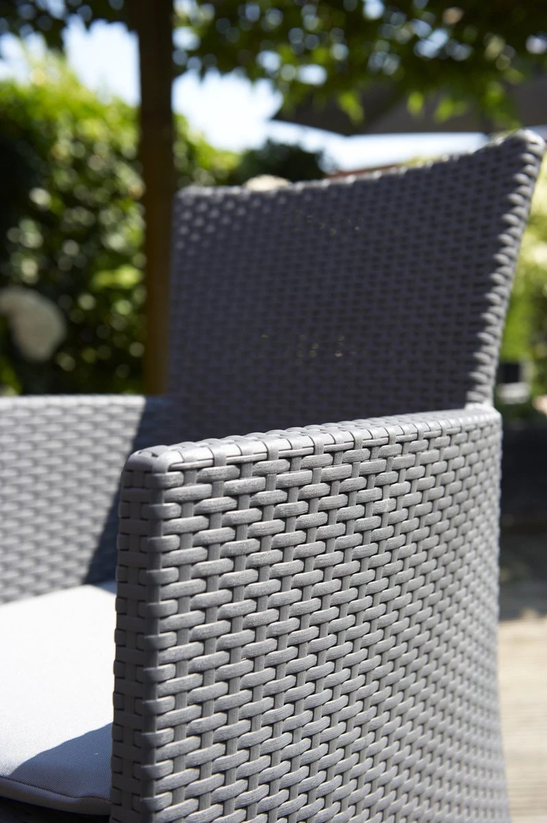 Allibert Iowa Tuinstoel - 60x62x89cm – Grafiet 7 Allibert Iowa Tuinstoel - 60x62x89cm – Grafiet - Afbeelding 7