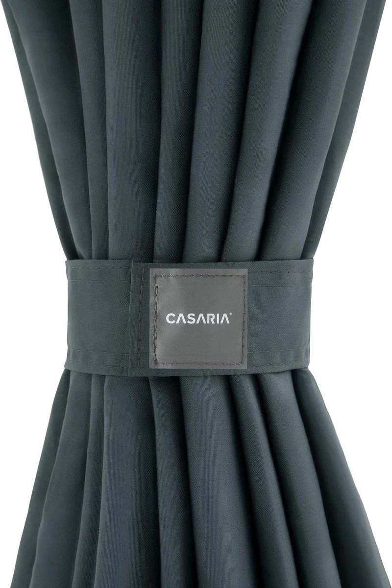 Casaria Paviljoen Topas 3x4m - UV-bescherming 50+ - Antraciet 10 Casaria Paviljoen Topas 3x4m - UV-bescherming 50+ - Antraciet - Afbeelding 10