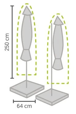 Weersbestendige Parasolhoes - Max. 4 X 4 M - Grijs / Antraciet - Zweefparasol 18 Weersbestendige Parasolhoes - Max. 4 X 4 M - Grijs / Antraciet - Zweefparasol -Optimaal Tuinmeubel Winkel 800x1200 24