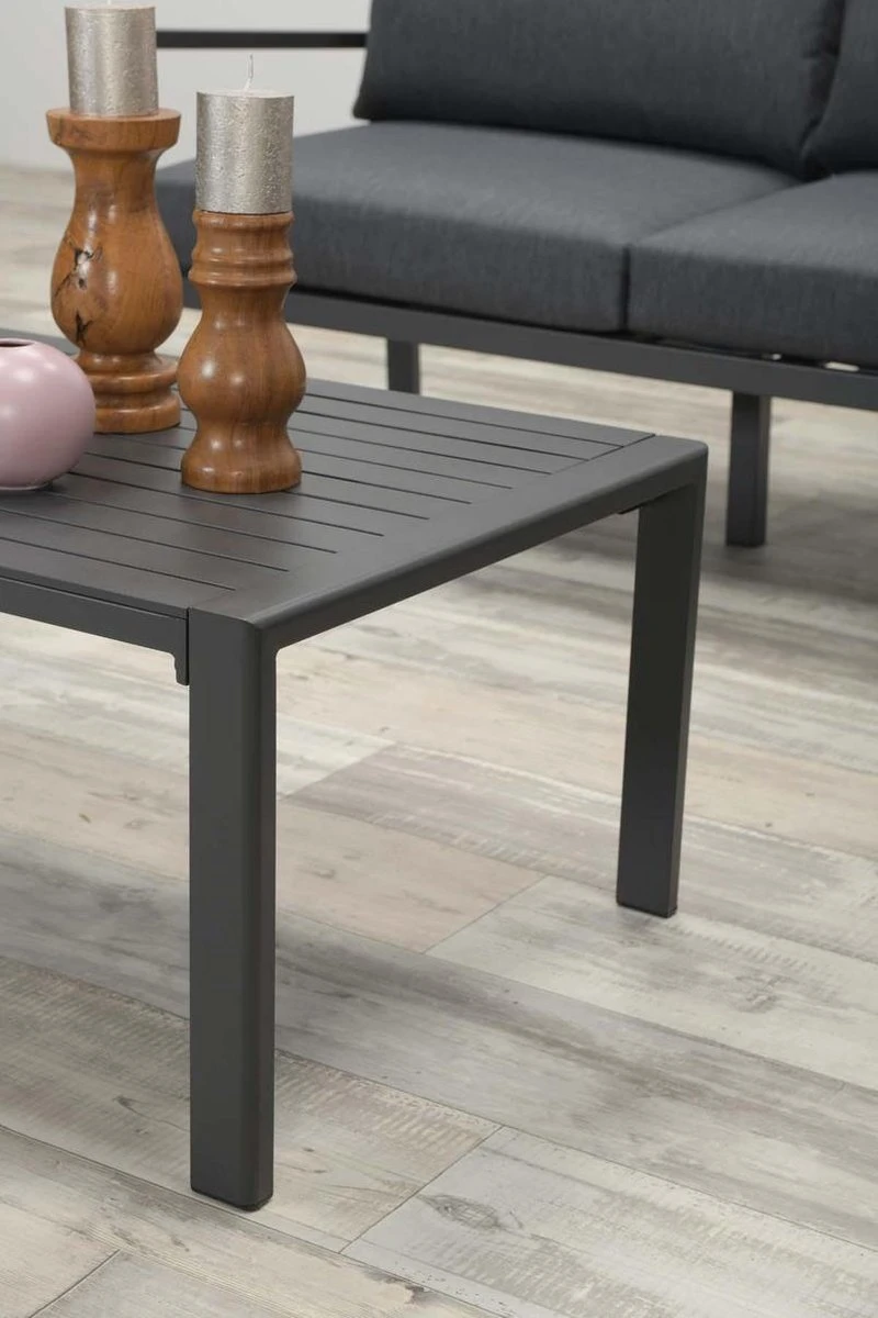 Garden Impressions Lexinton Loungeset - Verstelbaar - Aluminium - Zwart 12 Garden Impressions Lexinton Loungeset - Verstelbaar - Aluminium - Zwart - Afbeelding 12