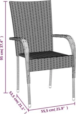 VidaXL 5-delige Tuinset Poly Rattan Bruin 14 VidaXL 5-delige Tuinset Poly Rattan Bruin -Optimaal Tuinmeubel Winkel 800x1200 69