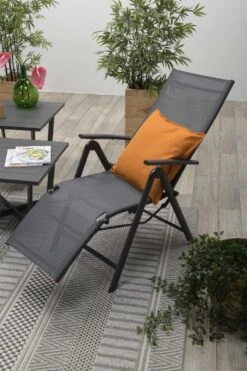 Garden Impressions - Sol Verstelbare Tuinstoel - Aluminium - Zwart -Optimaal Tuinmeubel Winkel 800x1200 8