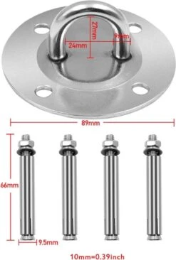 IBright Hangstoel Bevestigingsset - Schommelstoel Ophangsysteem - RVS - Bokszak - Plafondhaak - Plafond Ophanghaak -Optimaal Tuinmeubel Winkel 810x1200