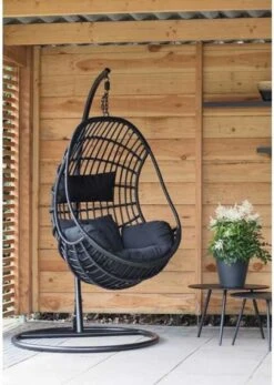 Hangstoel Sturdy Frame Zwart -Optimaal Tuinmeubel Winkel 853x1200