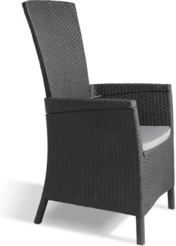 Allibert Vermont Verstelbare Tuinstoel - 64x68x107cm - Grafiet 28 Allibert Vermont Verstelbare Tuinstoel - 64x68x107cm - Grafiet -Optimaal Tuinmeubel Winkel 860x1200